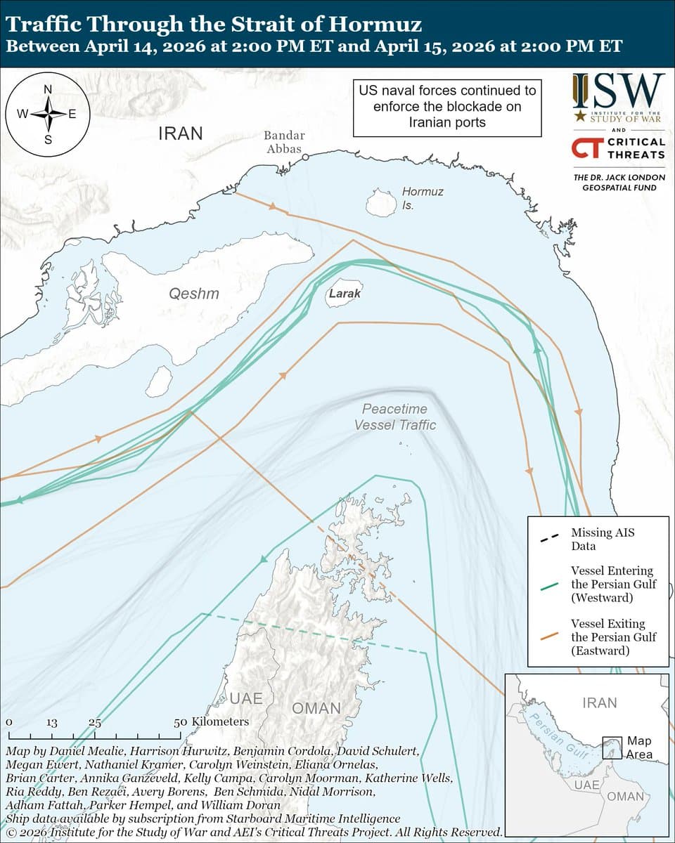 CENTCOM: No ships breach Iran blockade in 48h