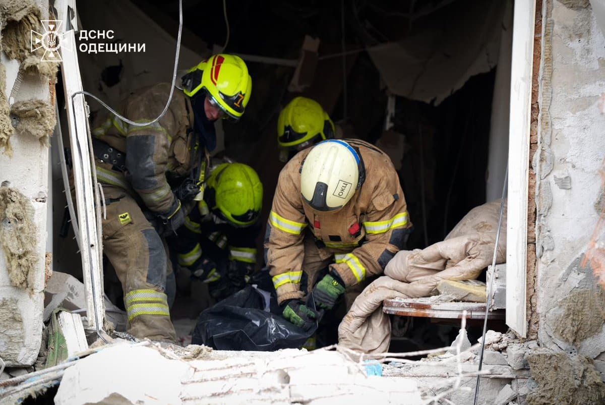 Odesa rescue ends after Russian strike