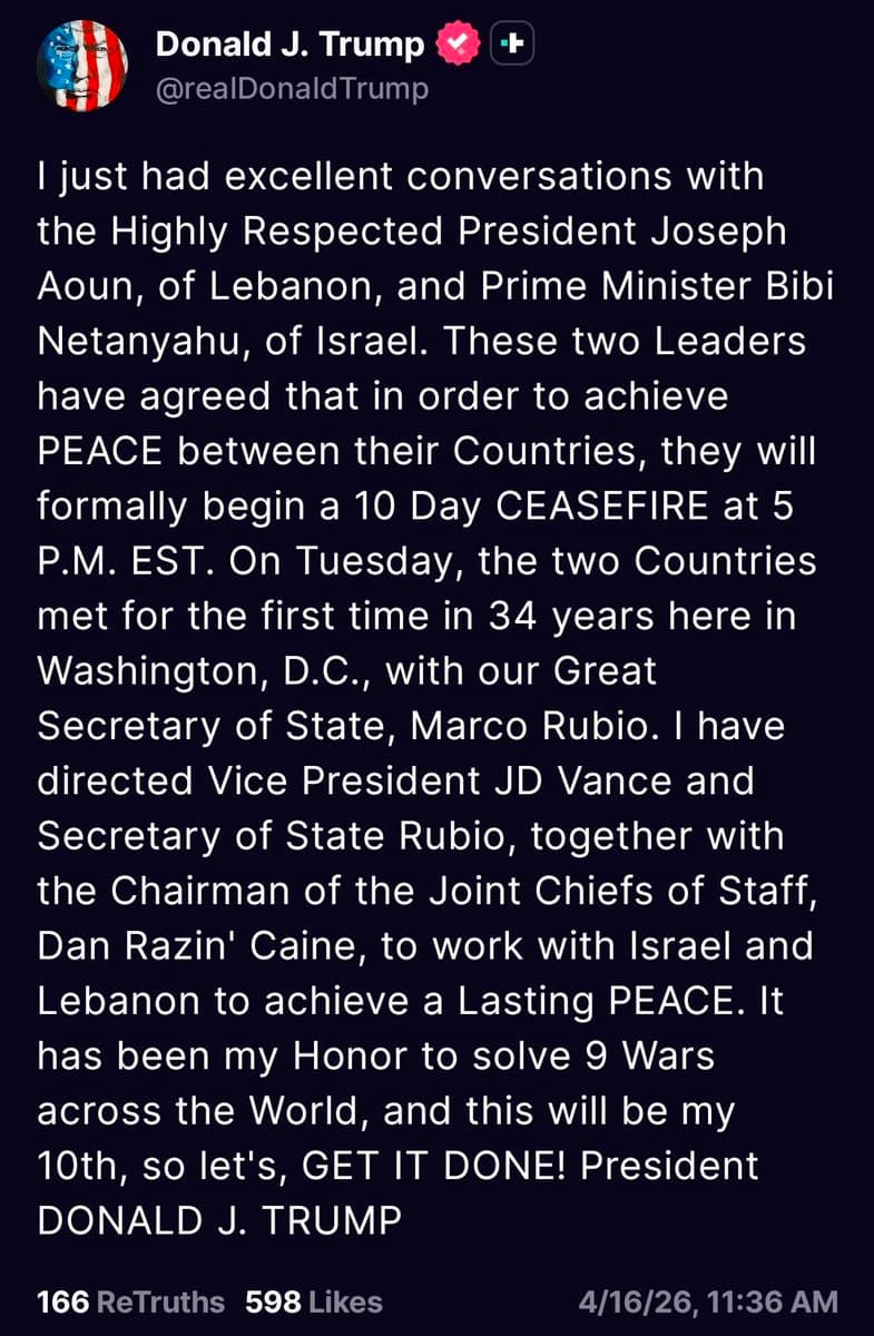 Ceasefire in Lebanon could be announced tonight