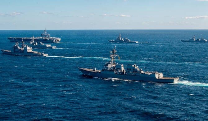 14 vessels comply with US Iran blockade