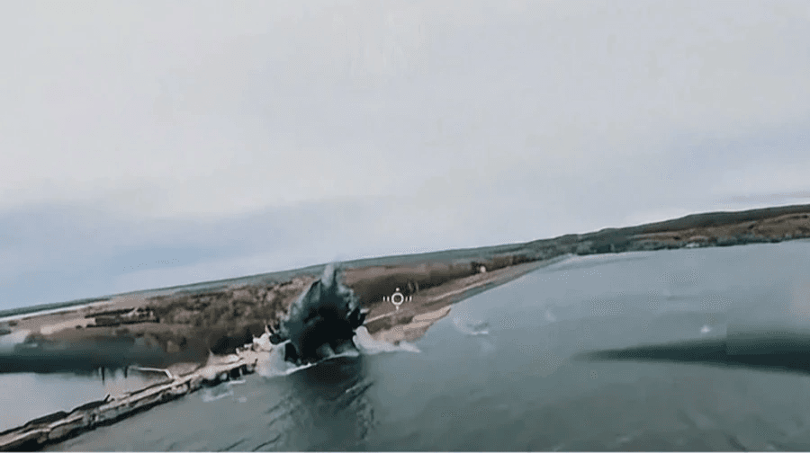 Russia strikes near Kharkiv reservoir dam