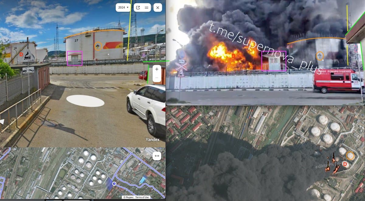 Tuapse refinery fire spreads to other tanks